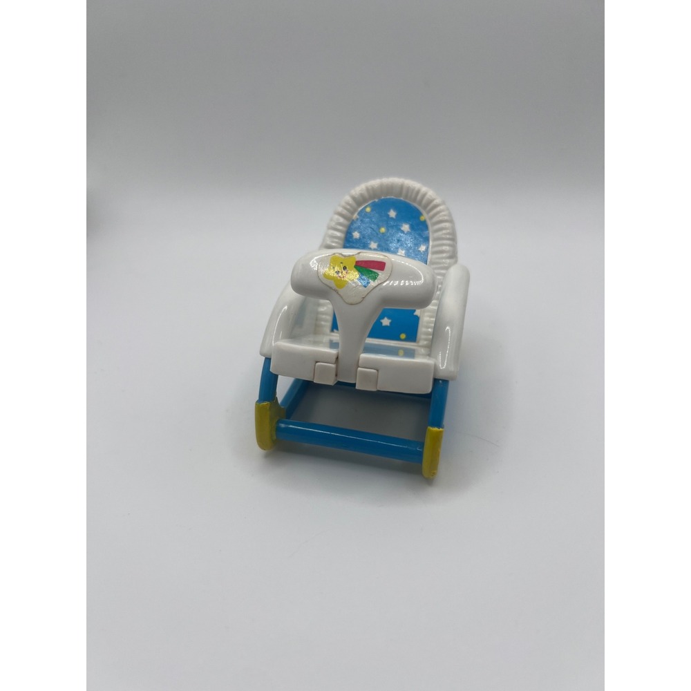Vintage Fisher-Price‎ Loving Family Sparkling Rocker Bouncy Seat 2001 Dollhouse